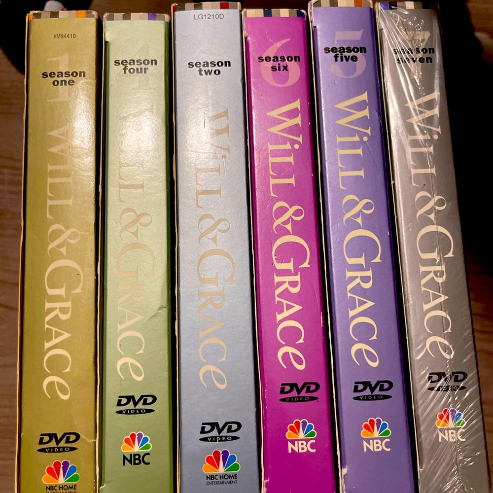 Will and Grace Seasons 1,2,4,5,6,7